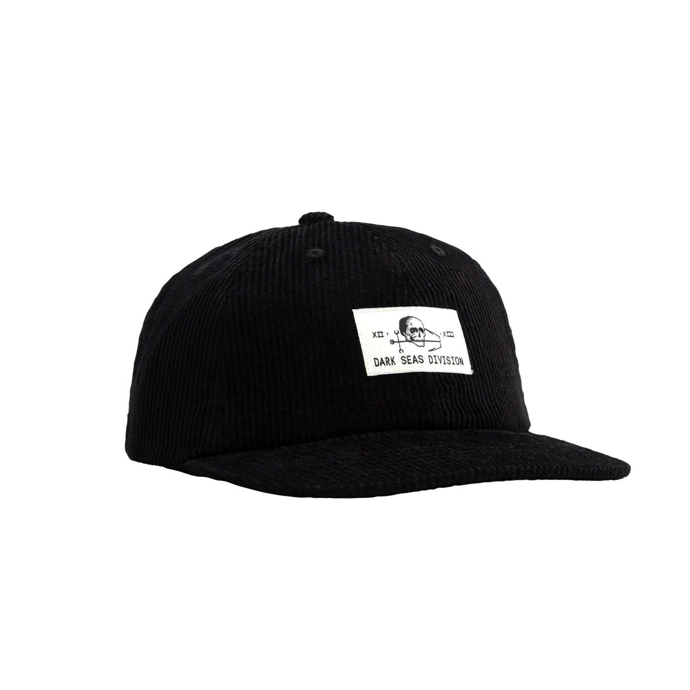 DARK SEAS CRISP HAT BLACK
