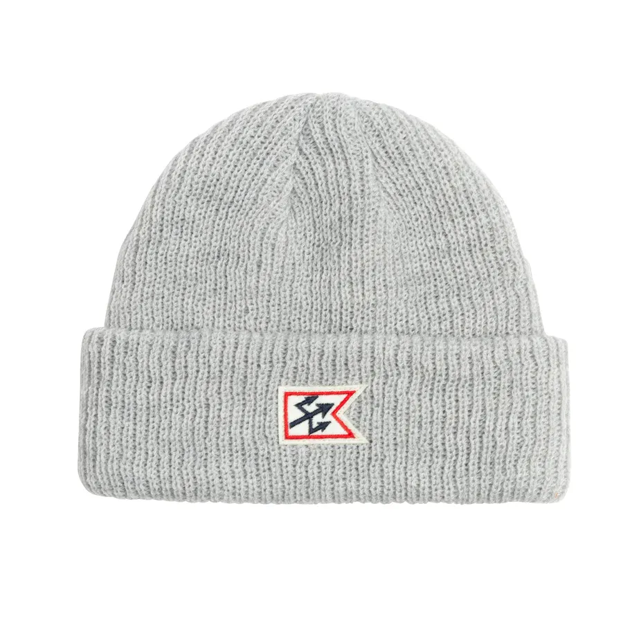 DARK SEAS WHITMORE BEANIE HEATHER GREY