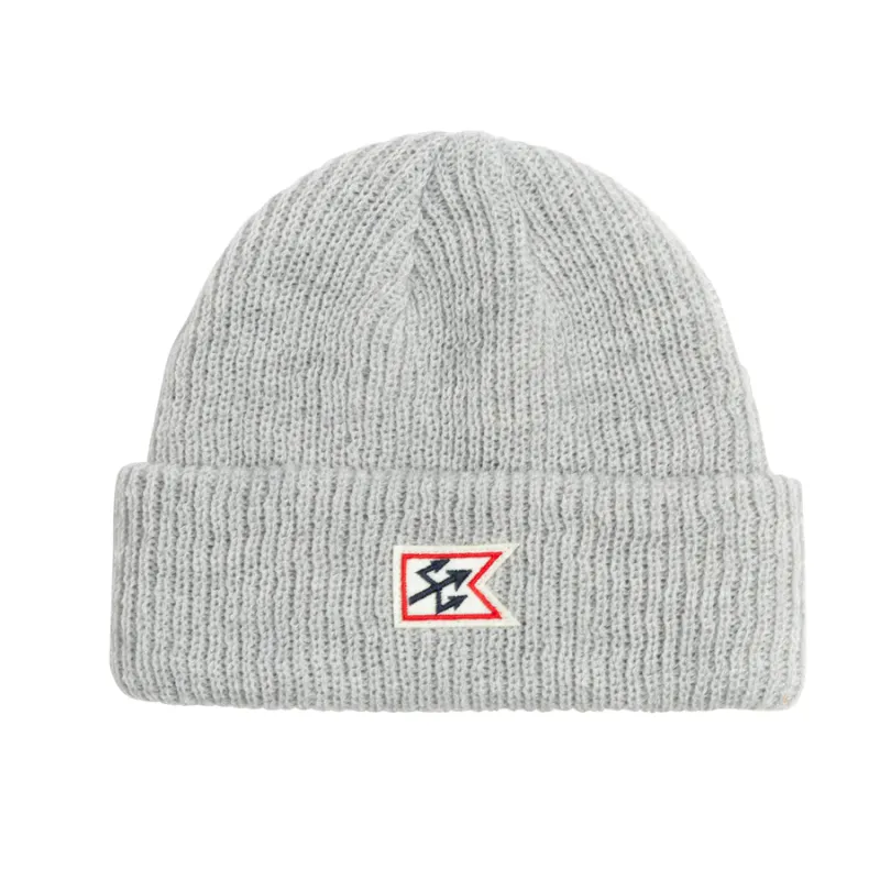 DARK SEAS WHITMORE BEANIE HEATHER GREY
