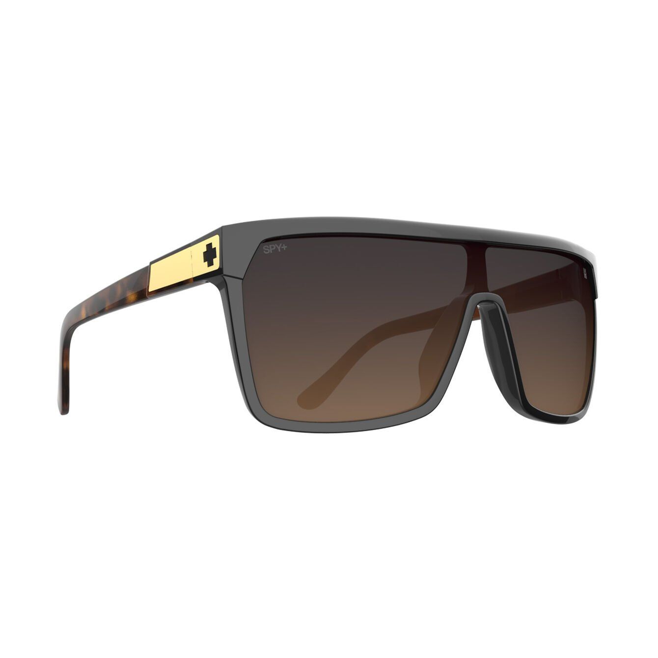 Spy Flynn Black/Honey Tort - Dark Brown Fade