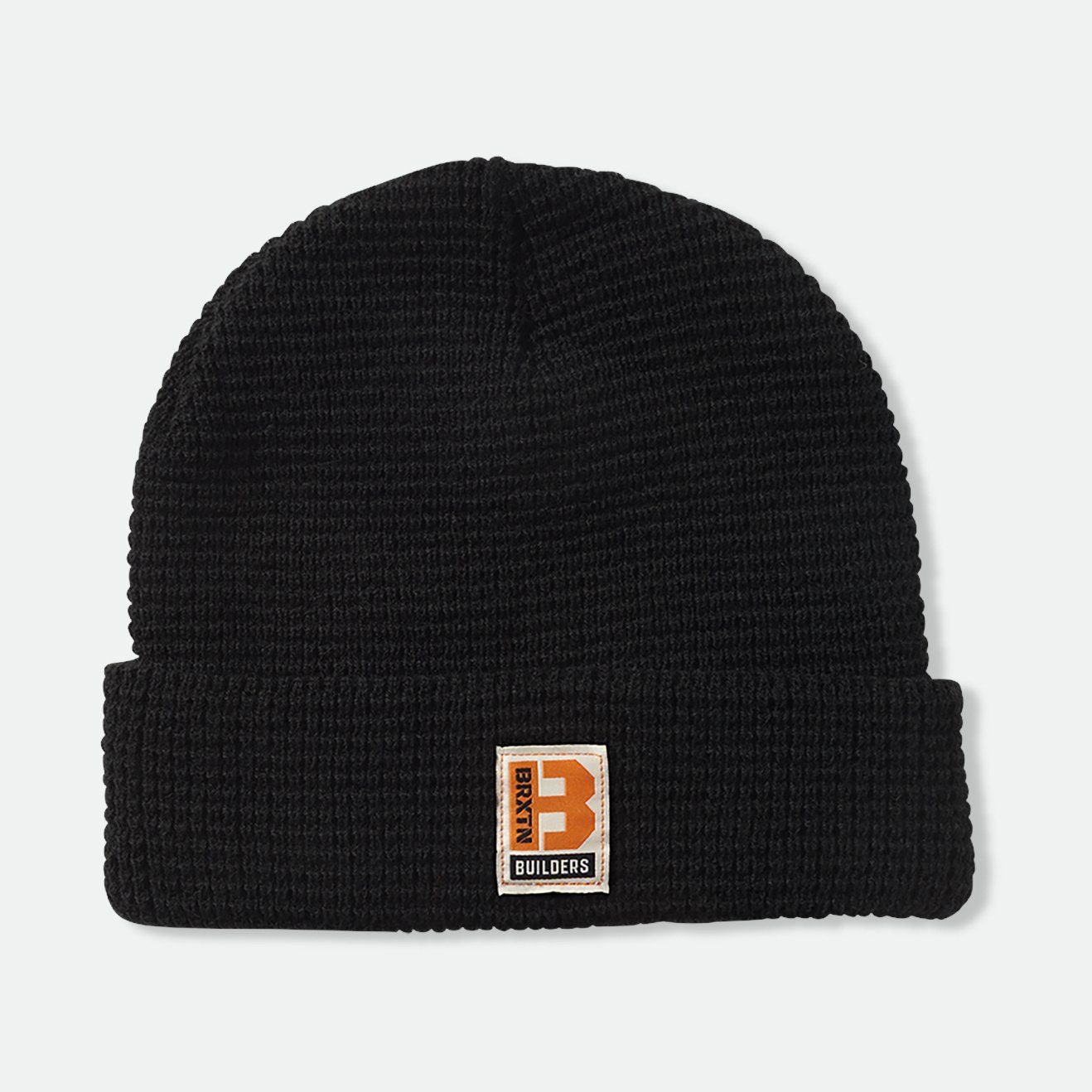 Brixton Builders Waffle Knit Beanie - Black