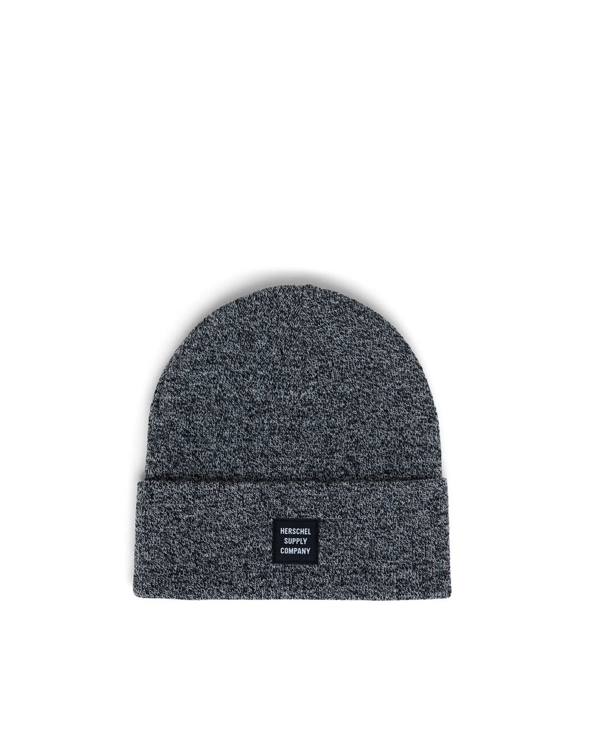 HERSCHEL ABBOTT BEANIE HEATHER BLACK