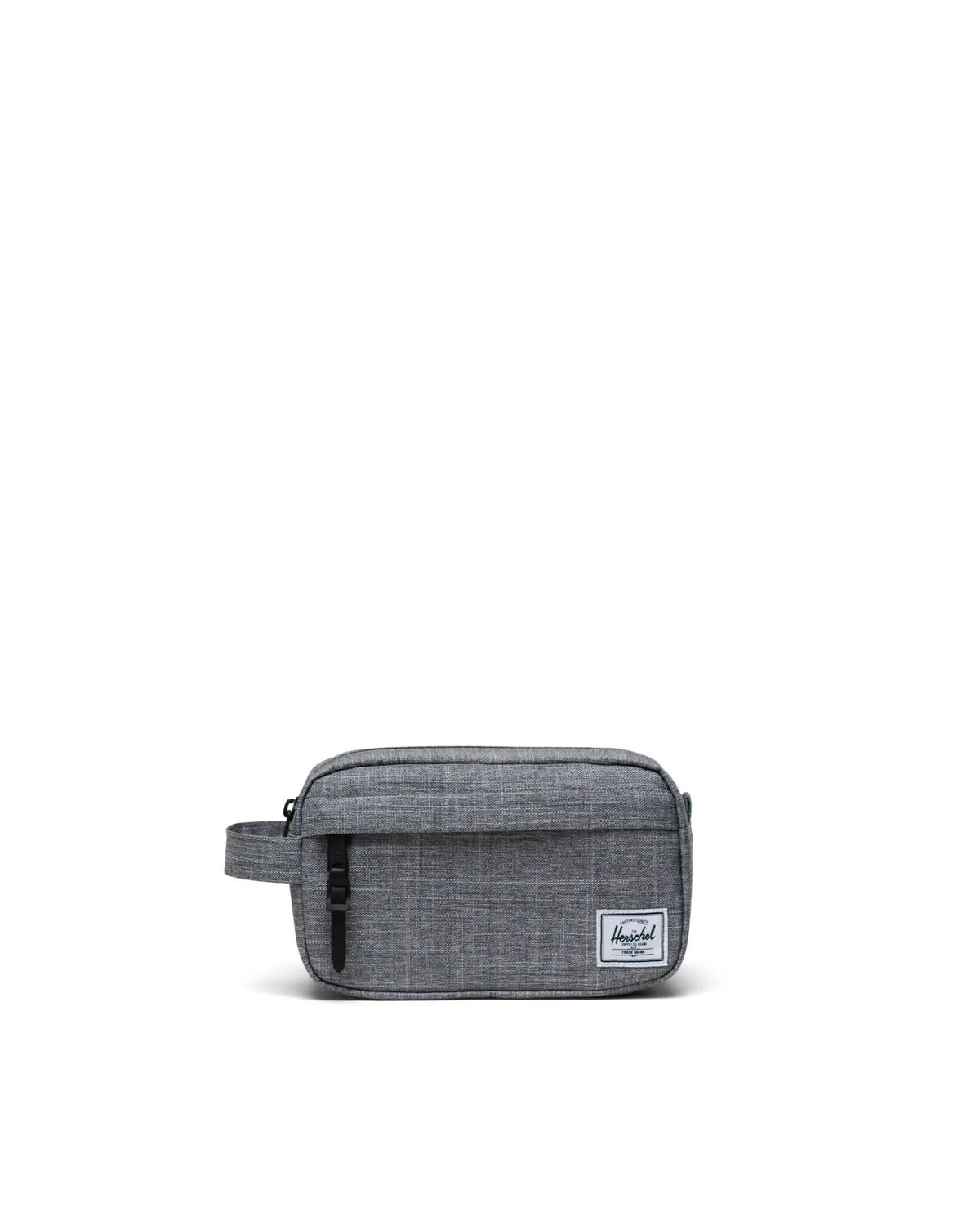 Herschel Chapter Small Travel Kit - Raven Crosshatch