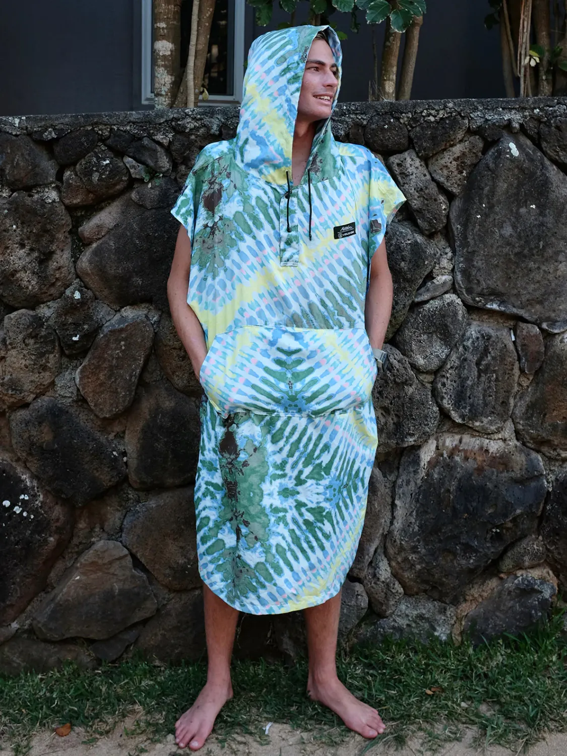 VOLCOM PACKABLE TOWEL PONCHO TDY