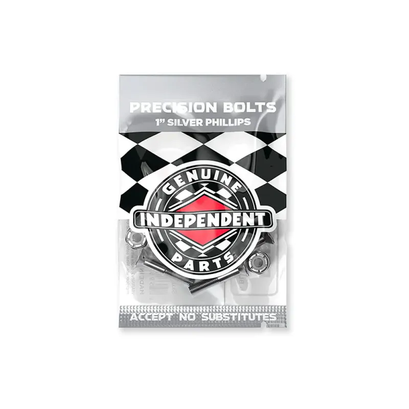 Independent Hardware - Phillips 1&quot; Black/Silver