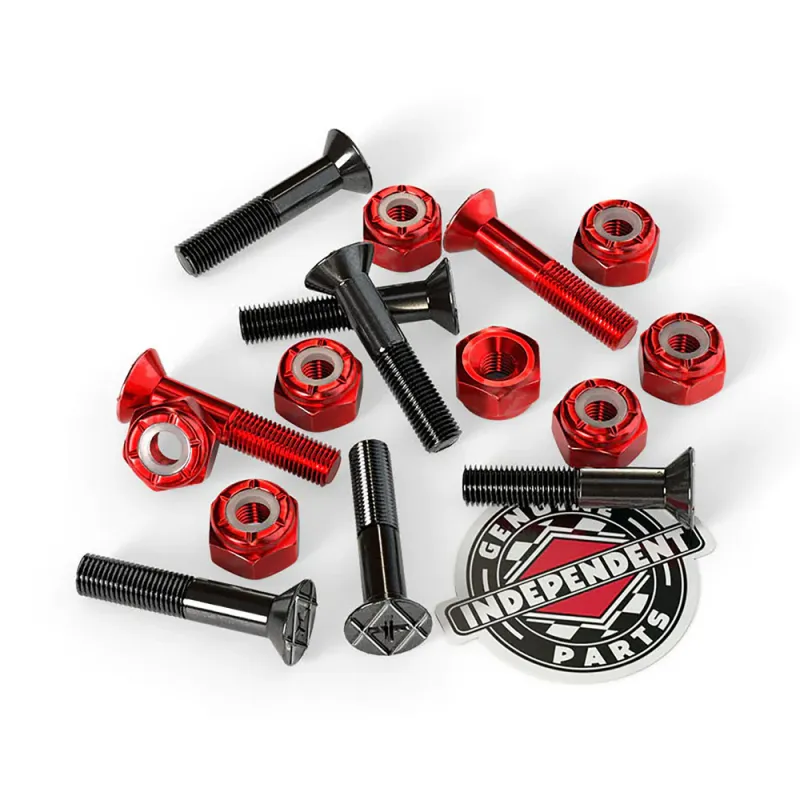 Independent Hardware Phillips 7/8" Black/Red
