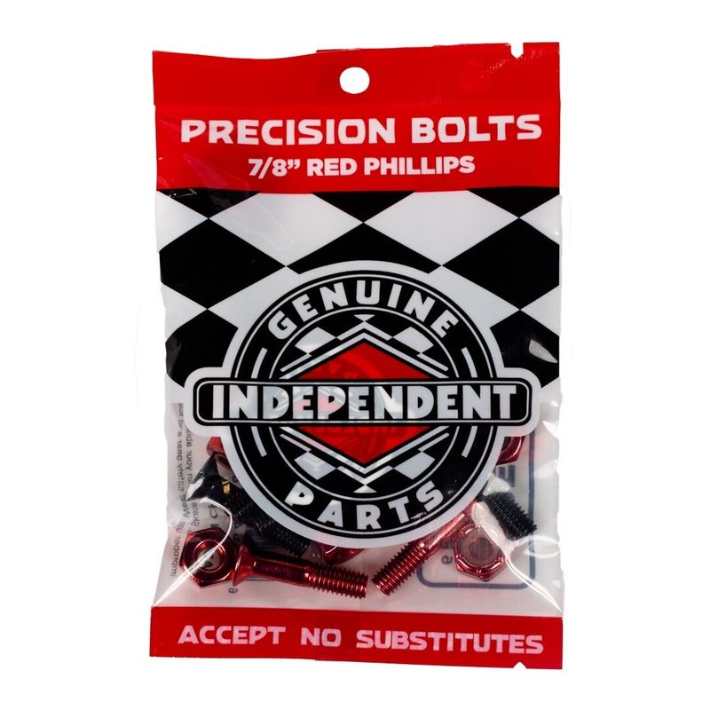 Independent Hardware Phillips 7/8&quot; Black/Red