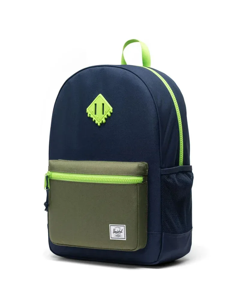 Herschel Heritage Youth Backpack - Black Iris Leaf