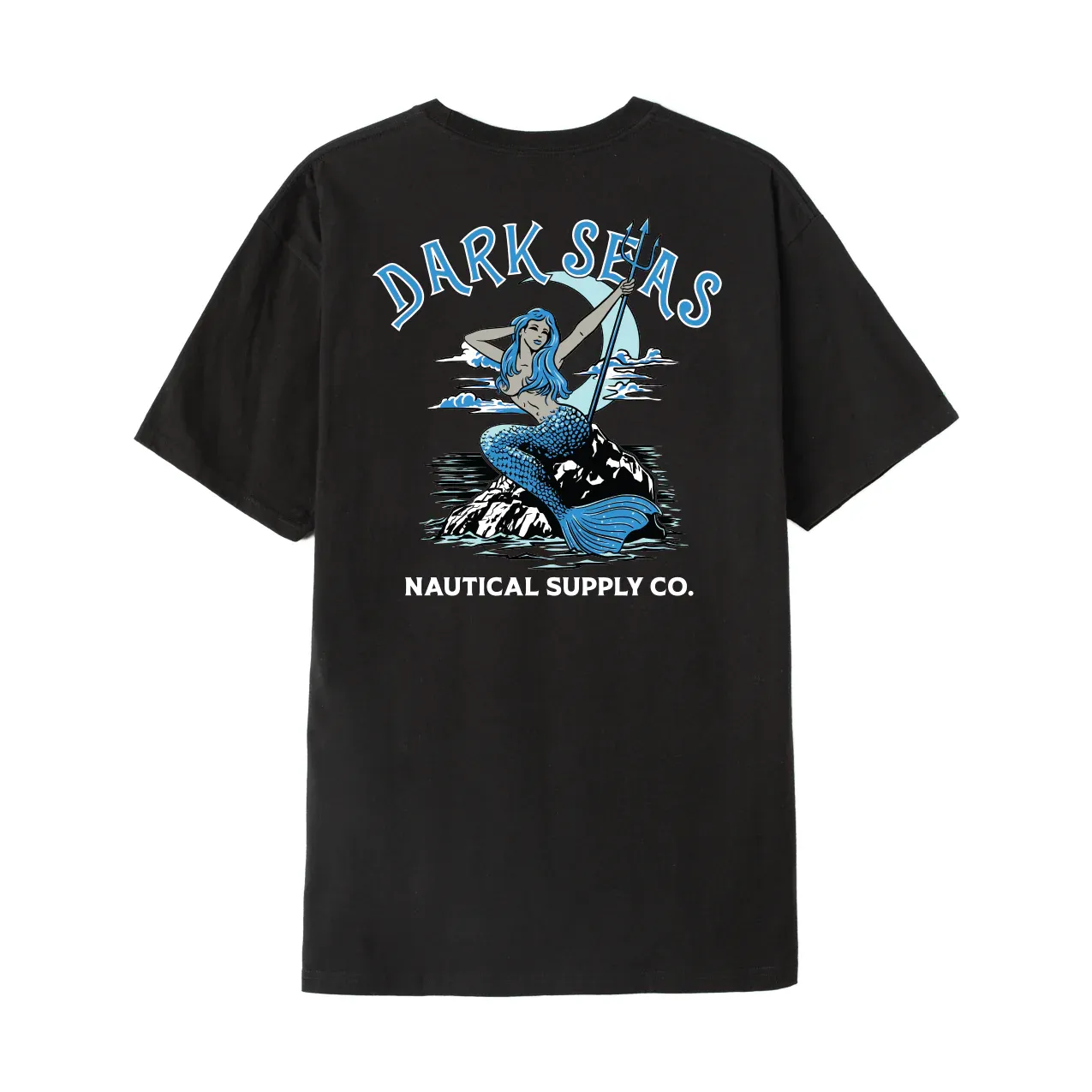 Dark Seas Dockside Pocket Tee - Black