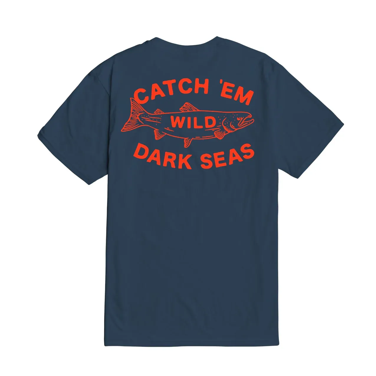 Dark Seas Catch &#39;Em Tee - Blue