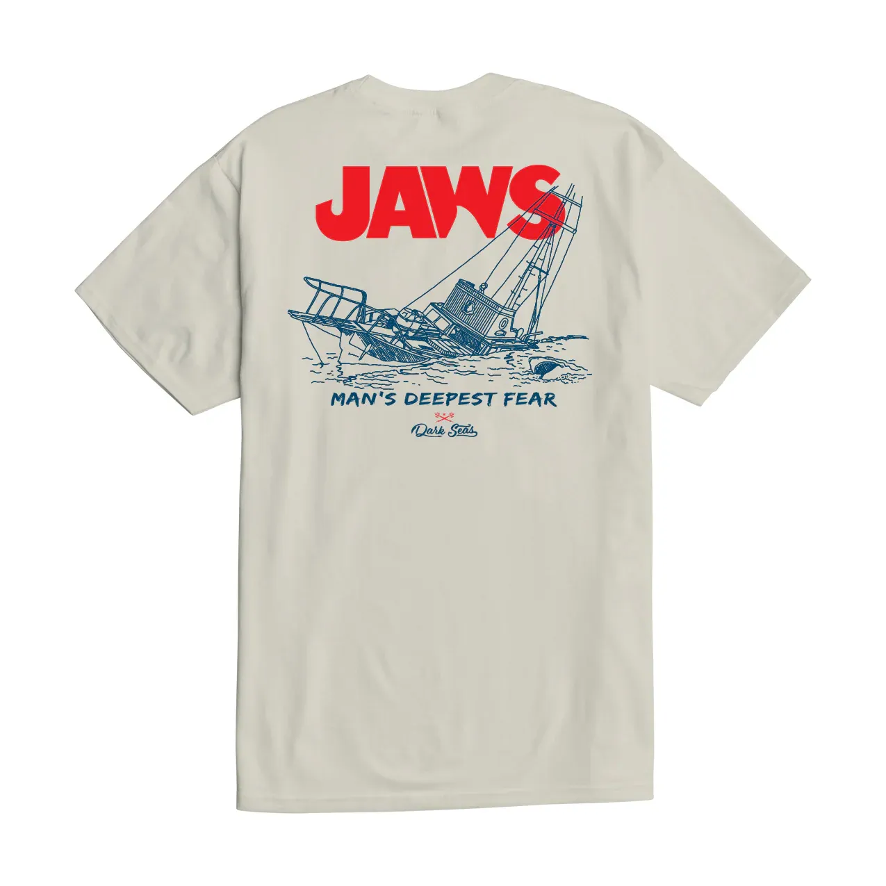 Dark Seas Deepest Fear Tee - Cream
