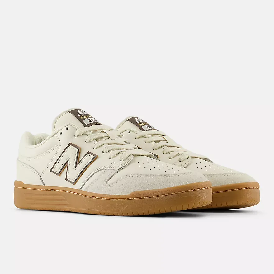New Balance 480 - Sea Salt w/Brown