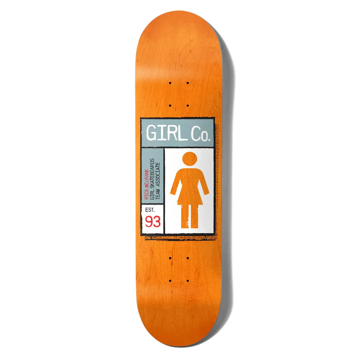 Girl Deck McCrank Gridbox Twin Tip 8.25