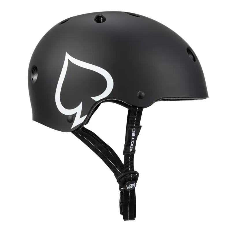 Pro-Tec Low Pro Helmet - Matte Black