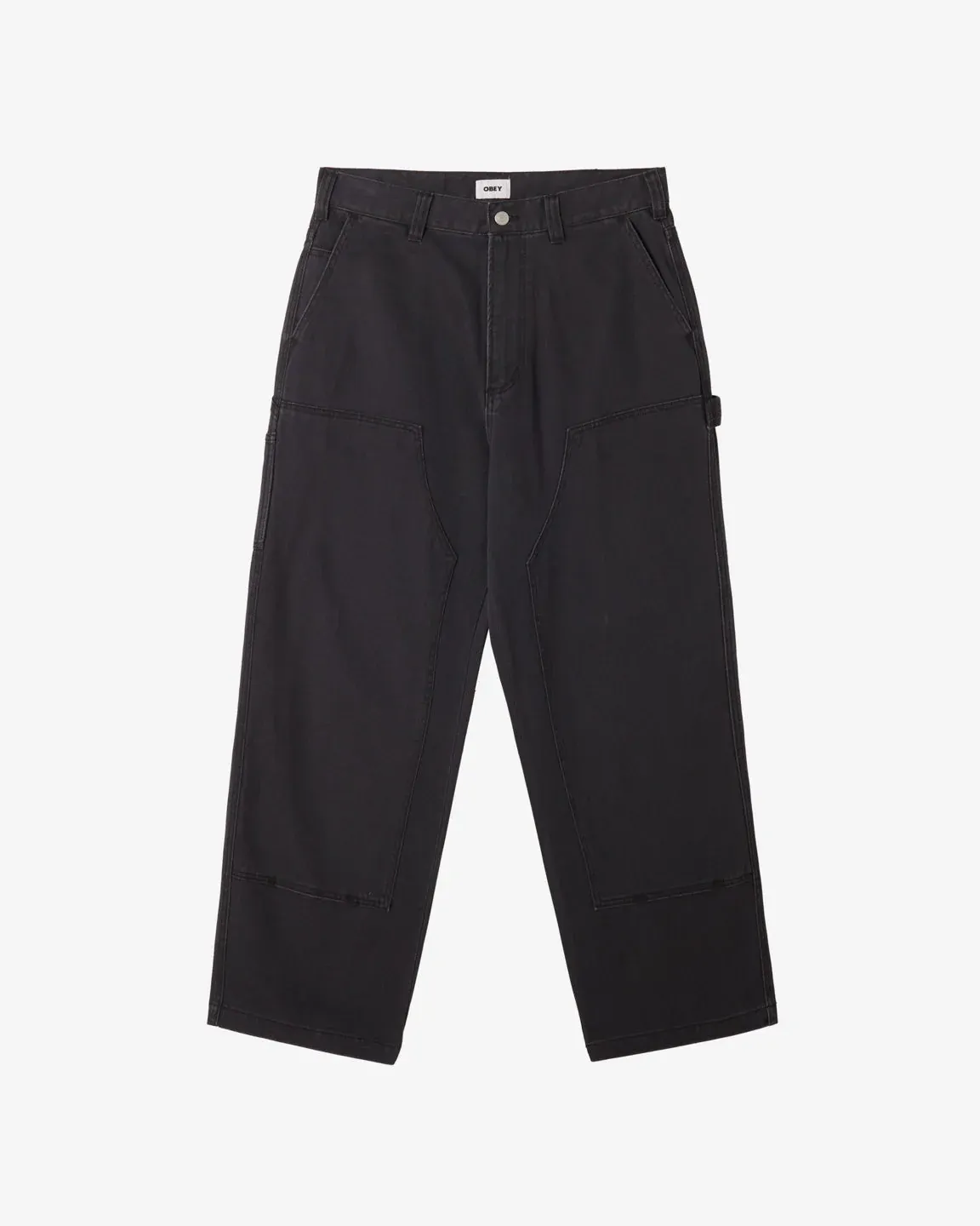 Obey Bigwig Denim Carpenter Pant - Black