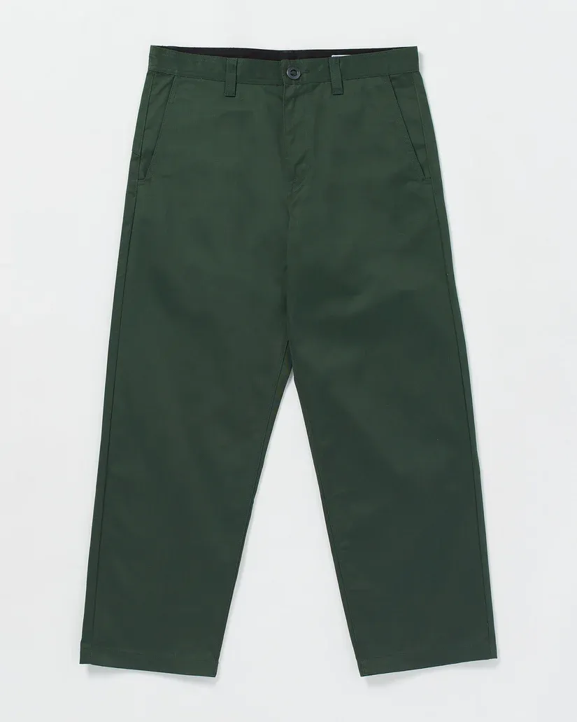 Volcom Frickin Skate Chino Pant - Dark Forest