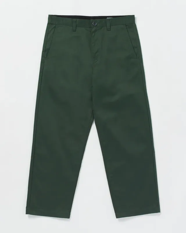 Volcom Frickin Skate Chino Pant - Dark Forest