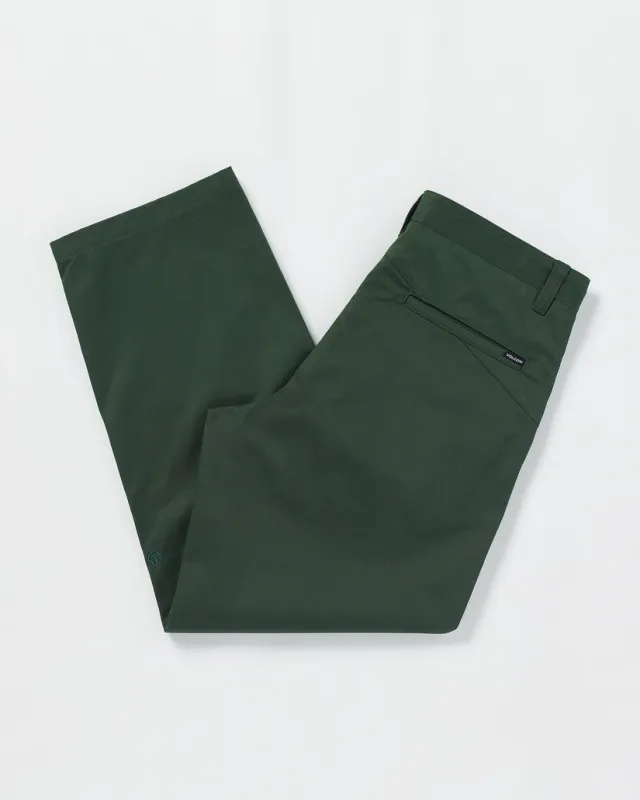 Volcom Frickin Skate Chino Pant - Dark Forest