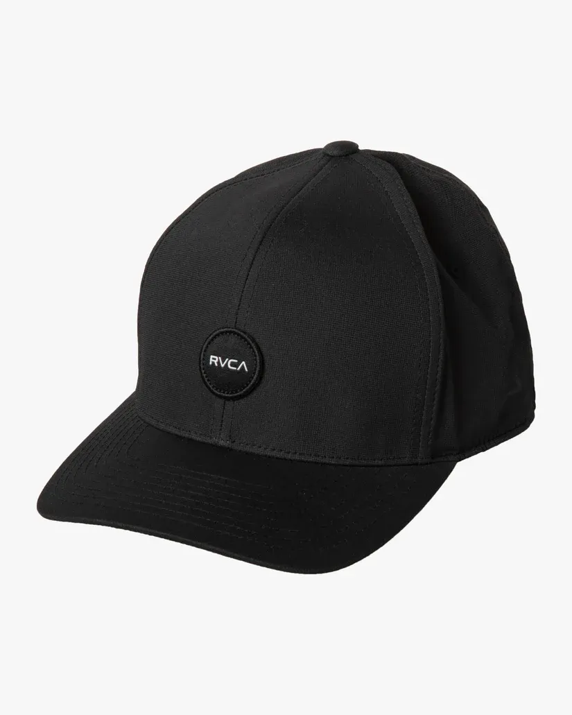 RVCA Seasons Flexfit Hat - Black