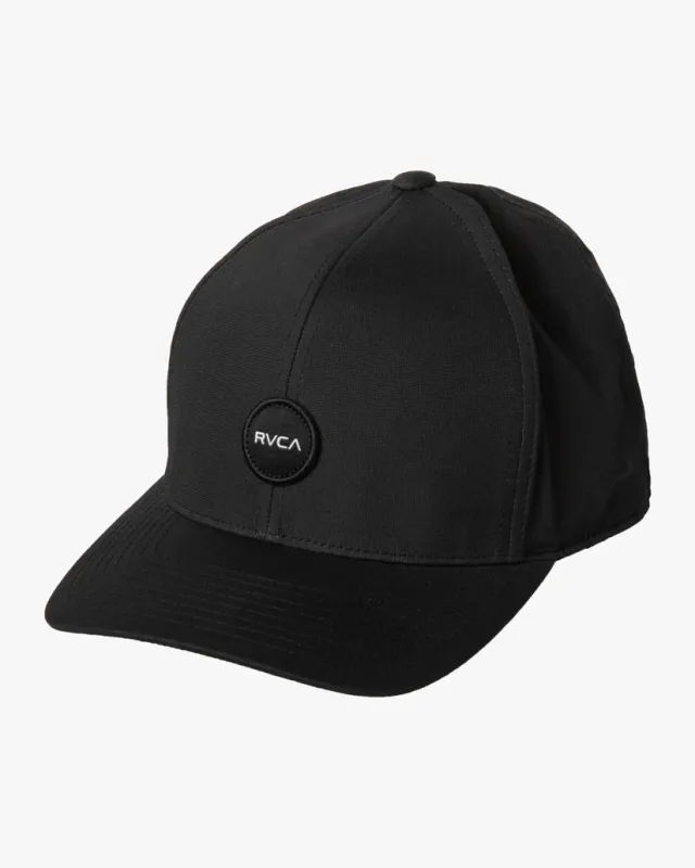 RVCA Seasons Flexfit Hat - Black