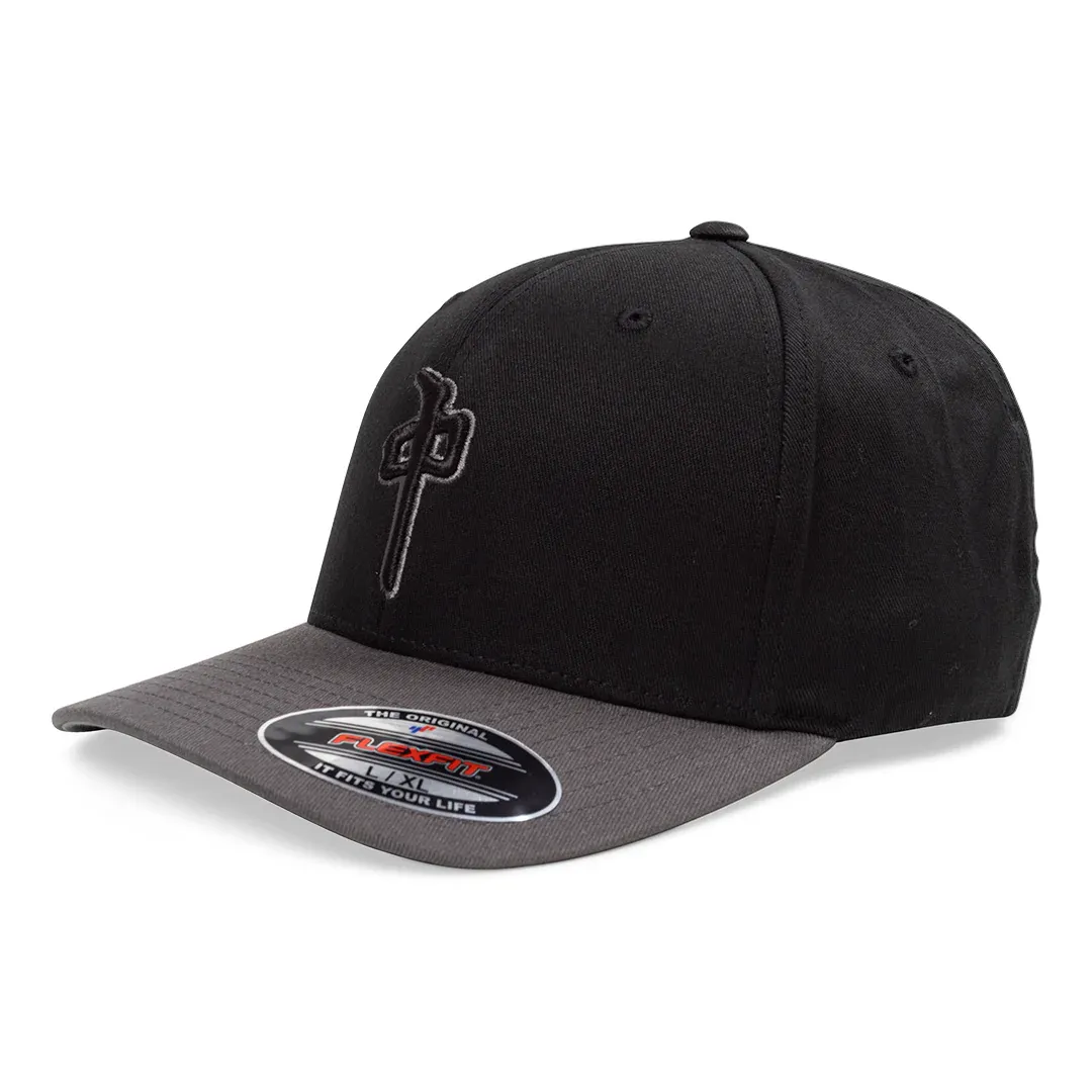 RDS OG Puffy Flexfit Contrast - Black/Grey