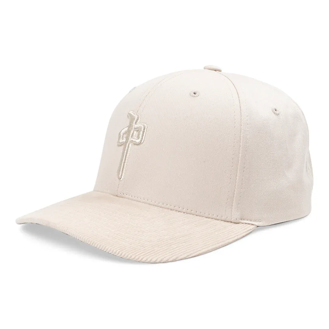RDS OG Puffy Flexfit Corduroy Brin - Cream