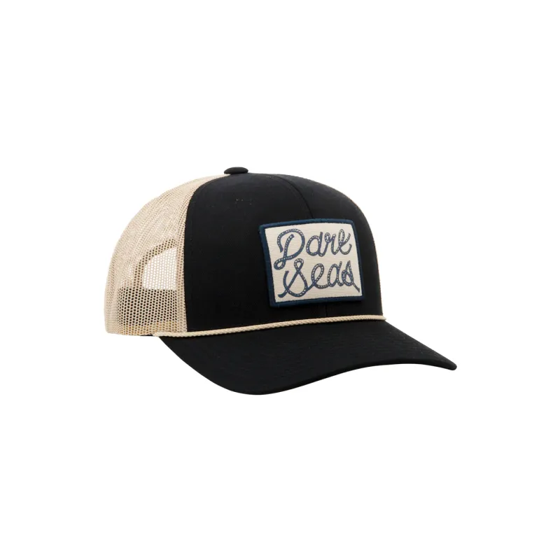 Dark Seas Eagle Trucker - Black