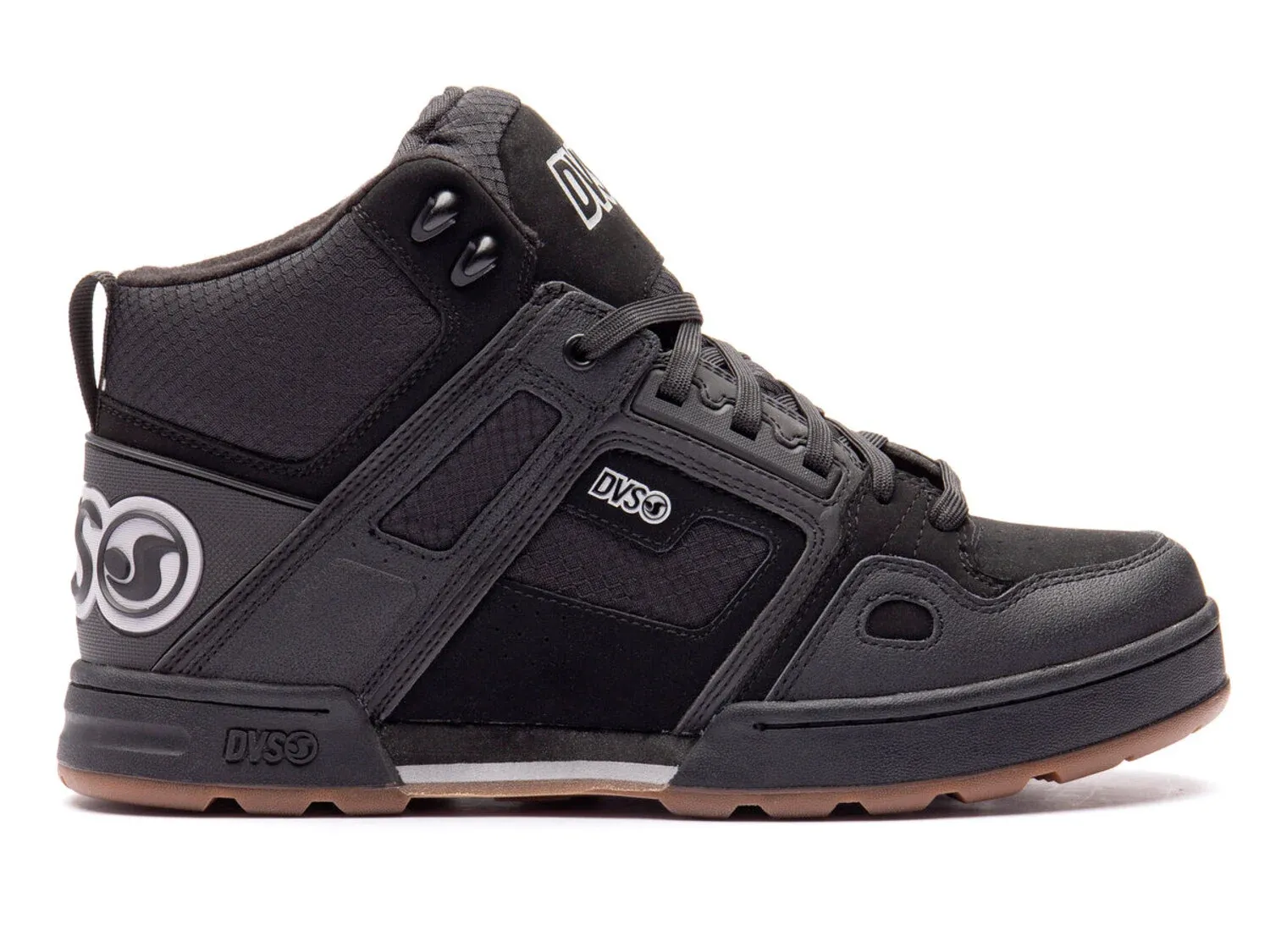 DVS Comanche Boot - Black/Charcoal Leather