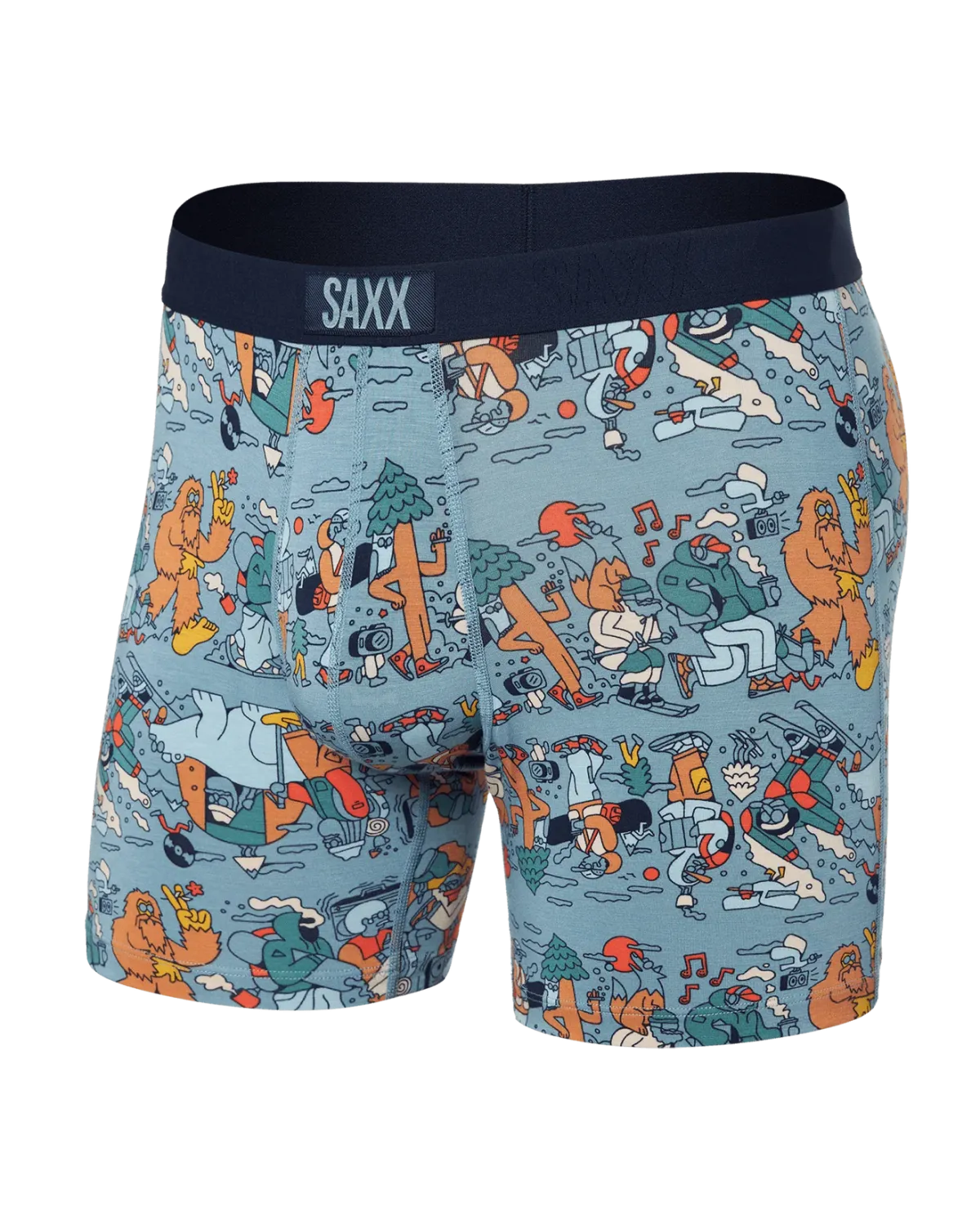 Saxx Vibe Super Soft Boxer - Fresh Tracks