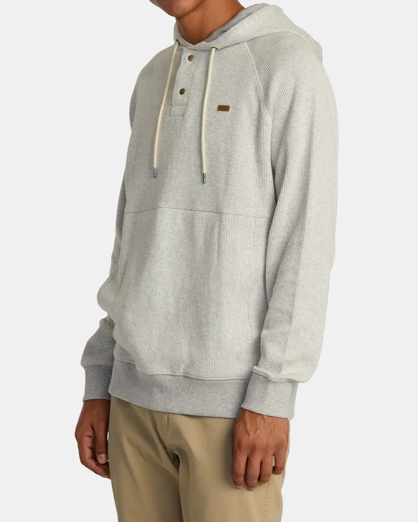 RVCA Port Pullover 3 - Silver Bleach