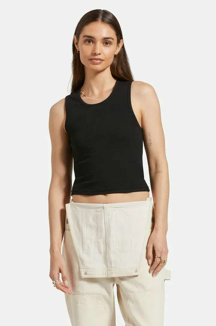 Brixton Classic Organic A-Tank - Black