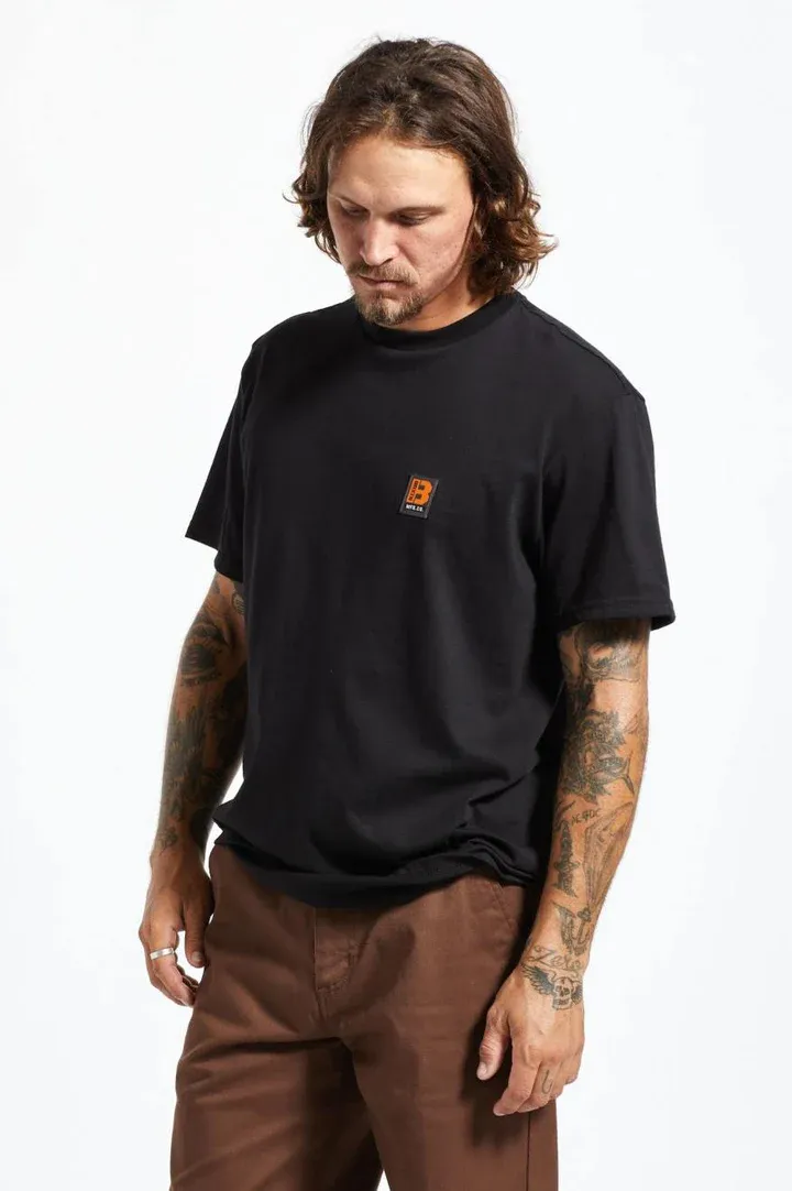 Brixton Builders Tee - Black