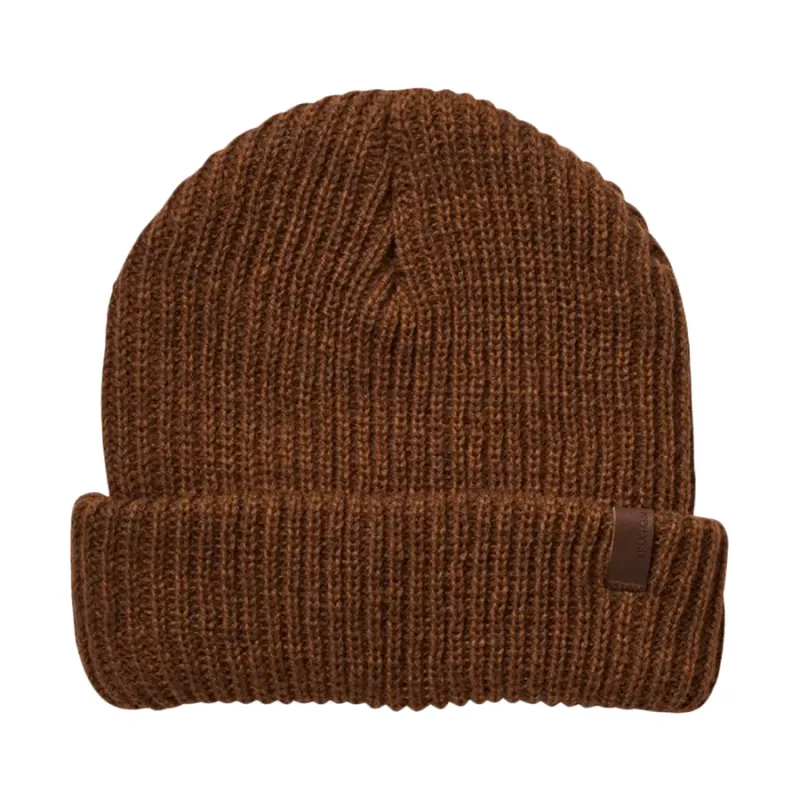 Brixton Marled Chunky Beanie - Coffee/Chocolate