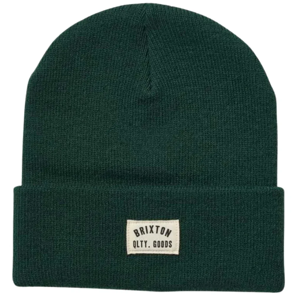 Brixton Woodburn Watch Cap Beanie - Emerald