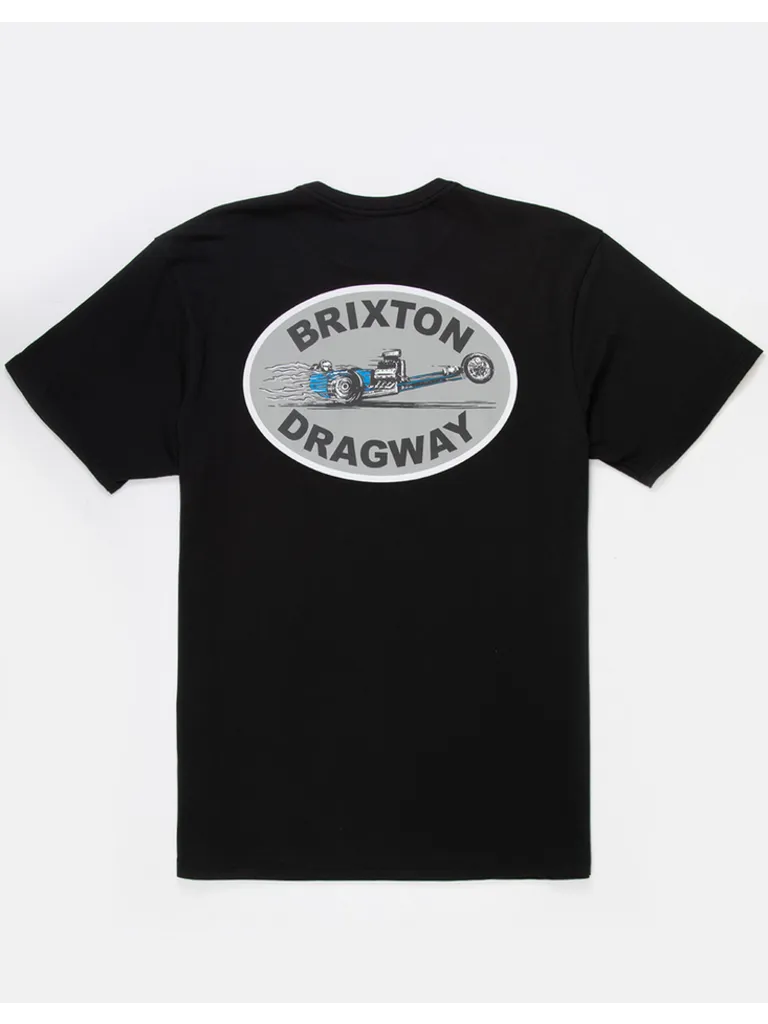Brixton Dragway Tailored Tee - Black
