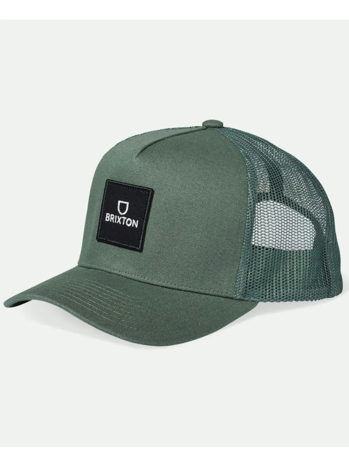 Brixton Alpha Block X C Mesh Cap - Agave Green