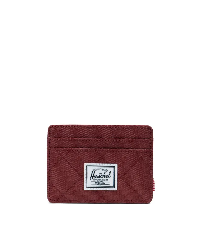 Herschel Charlie Wallet - Oxblood Red
