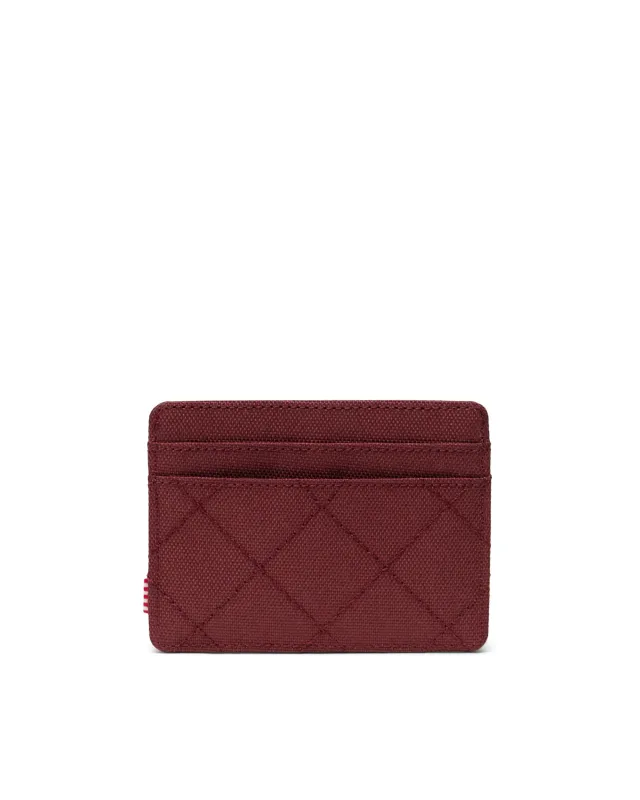 Herschel Charlie Wallet - Oxblood Red