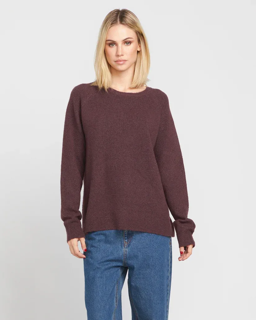 Volcom Twinkle Teas Sweater - Espresso