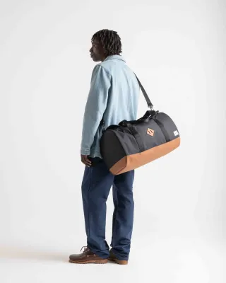 Herschel Heritage Duffle - Black/Saddle