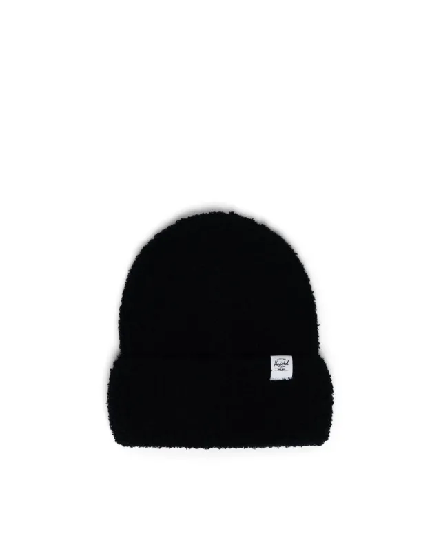 Herschel Boucle Beanie - Black