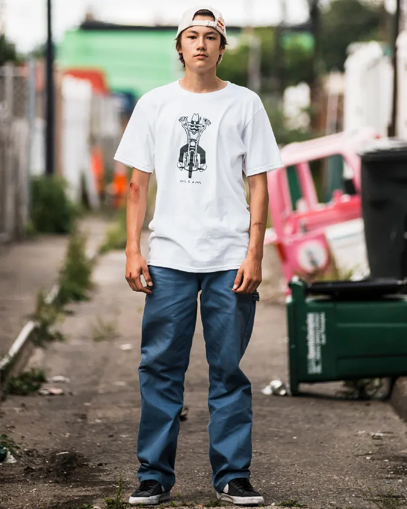 Volcom Stone Drifter Tee - White