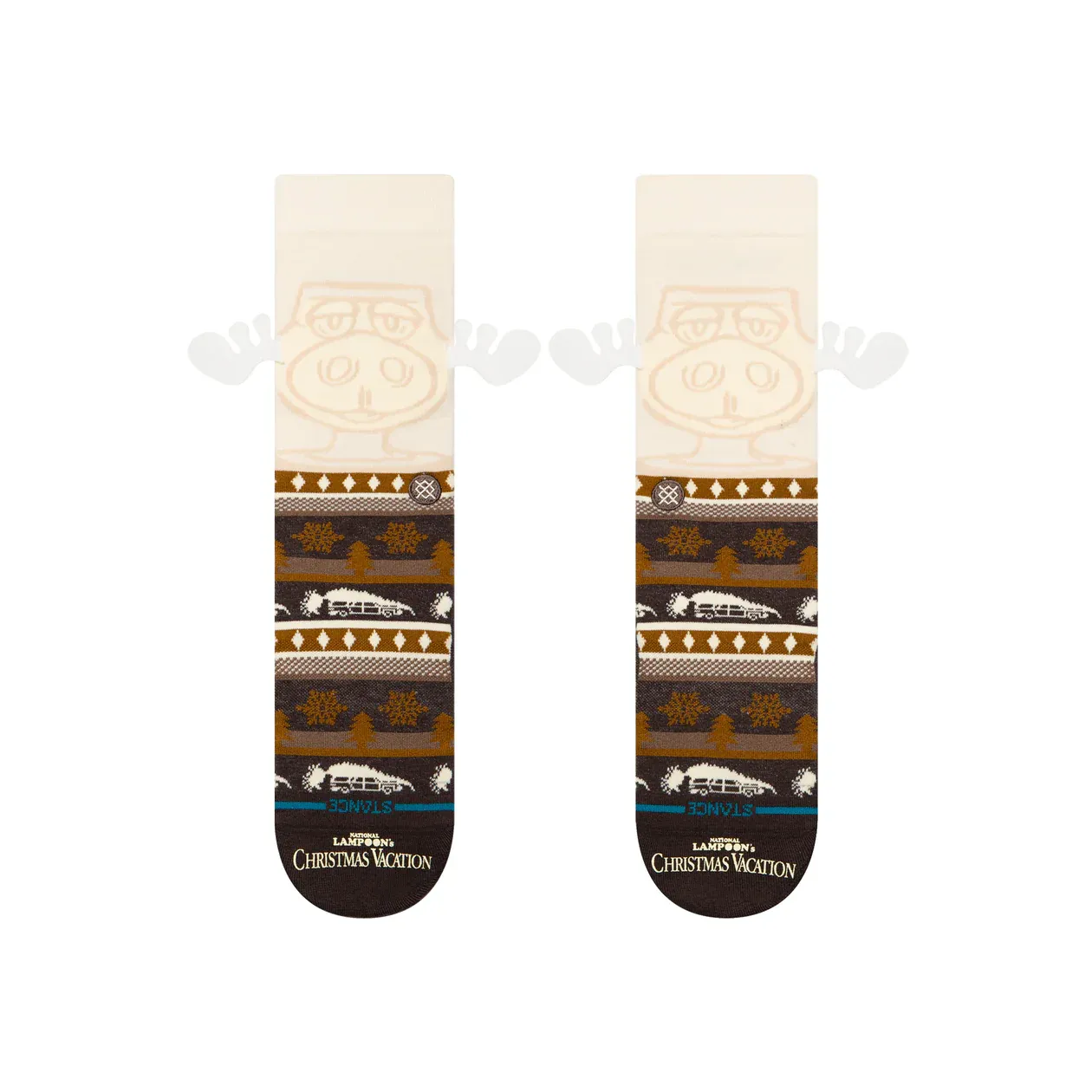 Stance Have Some Eggnog Crew- Dark Brown