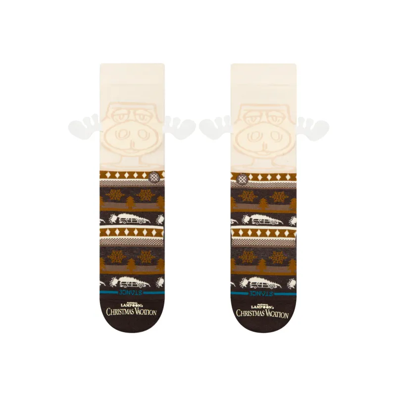 Stance Have Some Eggnog Crew- Dark Brown