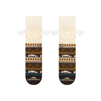 Stance Have Some Eggnog Crew- Dark Brown