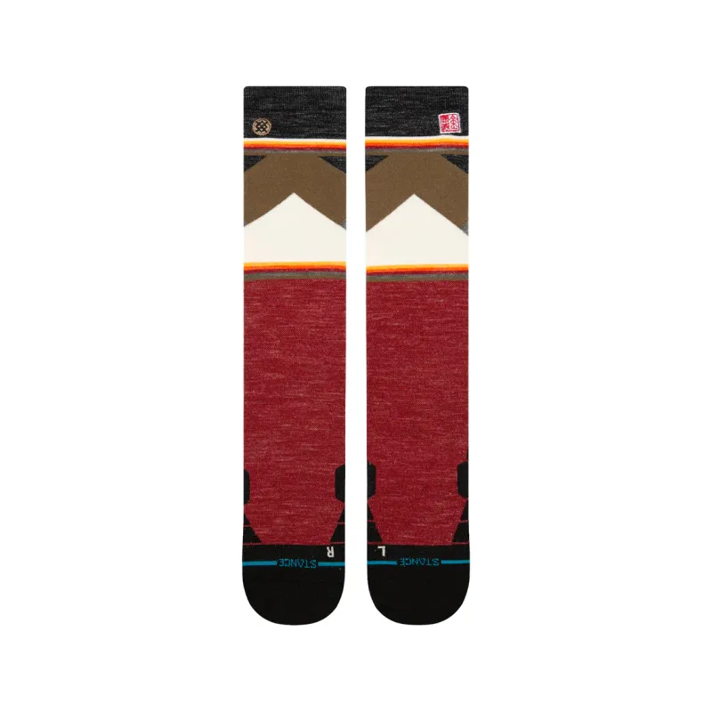 Stance Snow Jimmy Chin UL Wool - Red