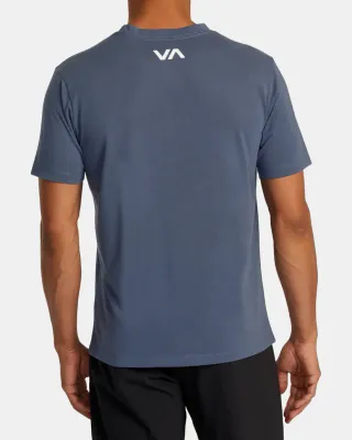 RVCA Icon Tee - Vintage Indigo