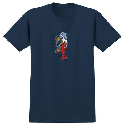 Krooked Mermaid Tee - True Navy