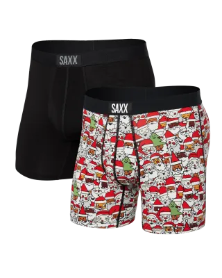 Saxx Vibe Super Soft 2pk - All The Santas