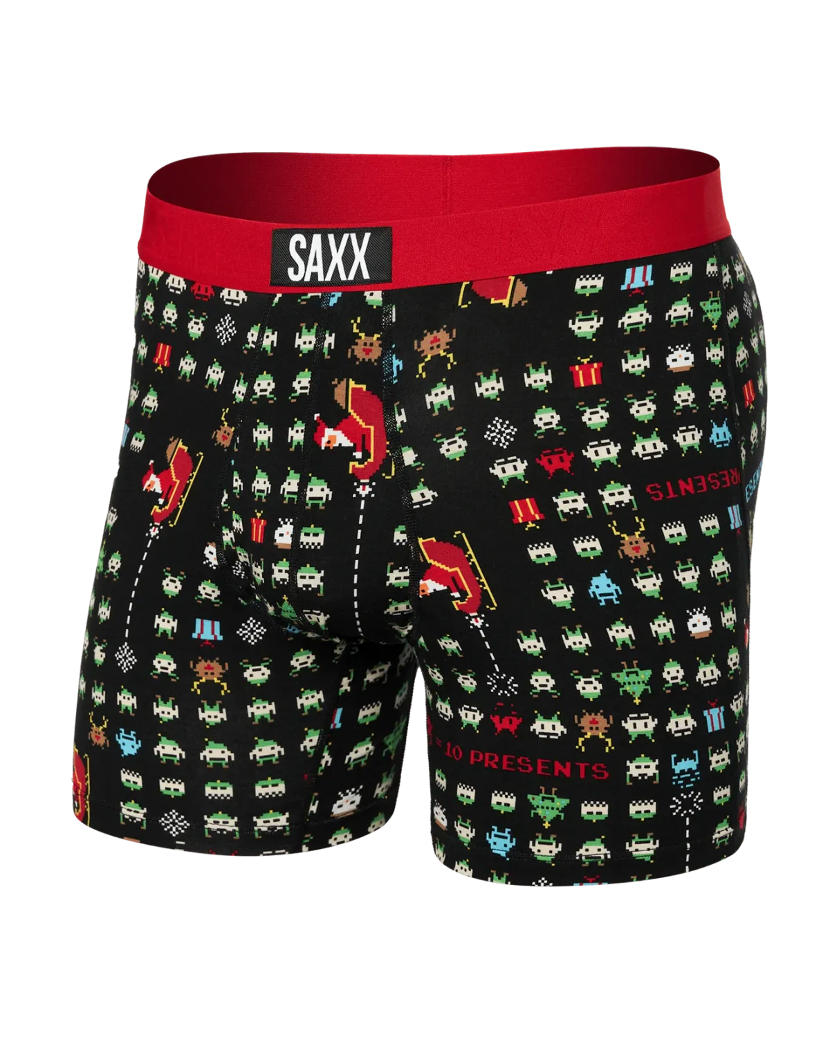 Saxx Ultra Super Soft Boxer - Sleigh Invaders